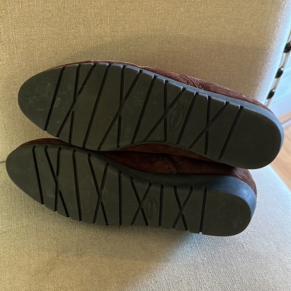 Dr Scholls Vintage Women’s Suede Lace Up Ankle Boots Brown Size 8W Wide - Picture 11 of 11